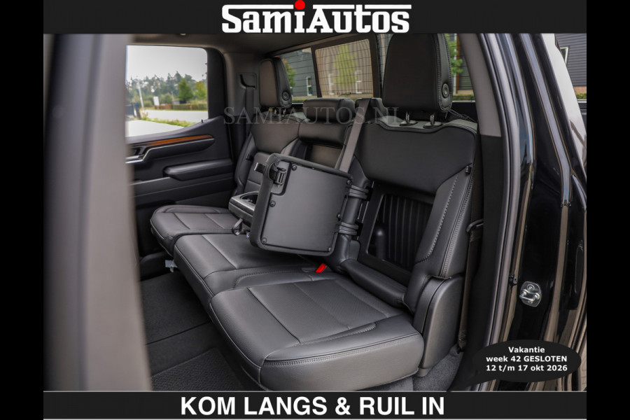 GMC Sierra BLACK OPS DENALI 6.2 V8 426PK Full Option | €84950,- excl | De Meest Luxe Pick-Up in zijn Klasse | Comfortabele Dubbele Cabine met Royale 5 Zitplaatsen | BPM vrij | Nu Leverbaar uit Voorraad | Voorraad Nr 1539  | De specialist in Amerikaanse pick‑ups in Nederland en Europa.