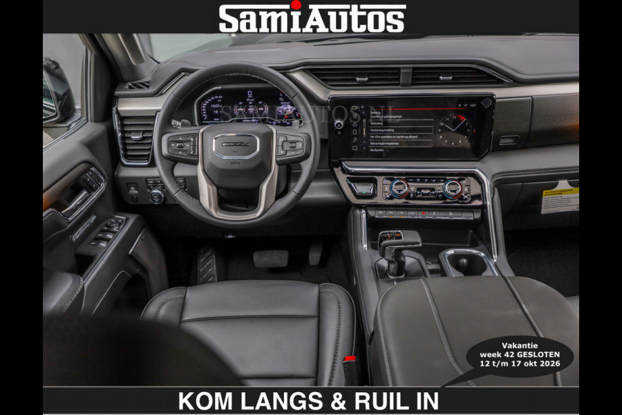 GMC Sierra BLACK OPS DENALI 6.2 V8 426PK Full Option | €84950,- excl | De Meest Luxe Pick-Up in zijn Klasse | Comfortabele Dubbele Cabine met Royale 5 Zitplaatsen | BPM vrij | Nu Leverbaar uit Voorraad | Voorraad Nr 1539  | De specialist in Amerikaanse pick‑ups in Nederland en Europa.