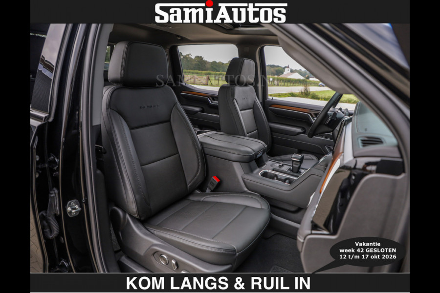 GMC Sierra BLACK OPS DENALI 6.2 V8 426PK Full Option | €84950,- excl | De Meest Luxe Pick-Up in zijn Klasse | Comfortabele Dubbele Cabine met Royale 5 Zitplaatsen | BPM vrij | Nu Leverbaar uit Voorraad | Voorraad Nr 1539  | De specialist in Amerikaanse pick‑ups in Nederland en Europa.
