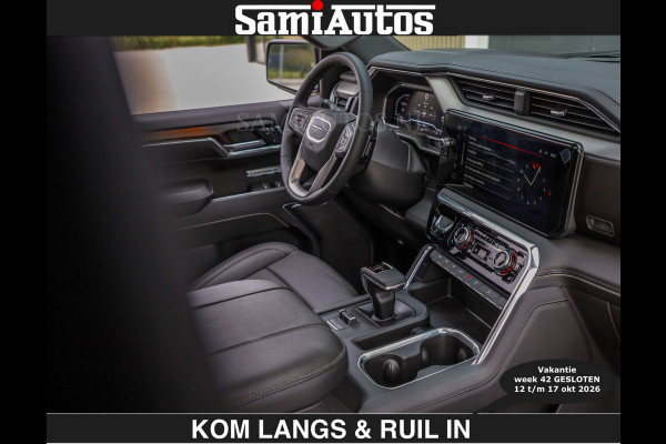 GMC Sierra BLACK OPS DENALI 6.2 V8 426PK Full Option | €84950,- excl | De Meest Luxe Pick-Up in zijn Klasse | Comfortabele Dubbele Cabine met Royale 5 Zitplaatsen | BPM vrij | Nu Leverbaar uit Voorraad | Voorraad Nr 1539  | De specialist in Amerikaanse pick‑ups in Nederland en Europa.