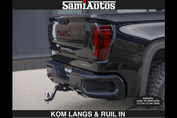 GMC Sierra BLACK OPS DENALI 6.2 V8 426PK Full Option | €84950,- excl | De Meest Luxe Pick-Up in zijn Klasse | Comfortabele Dubbele Cabine met Royale 5 Zitplaatsen | BPM vrij | Nu Leverbaar uit Voorraad | Voorraad Nr 1539  | De specialist in Amerikaanse pick‑ups in Nederland en Europa.