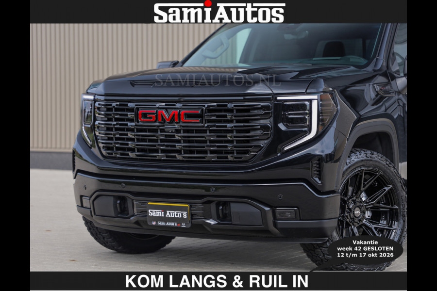 GMC Sierra BLACK OPS DENALI 6.2 V8 426PK Full Option | €84950,- excl | De Meest Luxe Pick-Up in zijn Klasse | Comfortabele Dubbele Cabine met Royale 5 Zitplaatsen | BPM vrij | Nu Leverbaar uit Voorraad | Voorraad Nr 1539  | De specialist in Amerikaanse pick‑ups in Nederland en Europa.