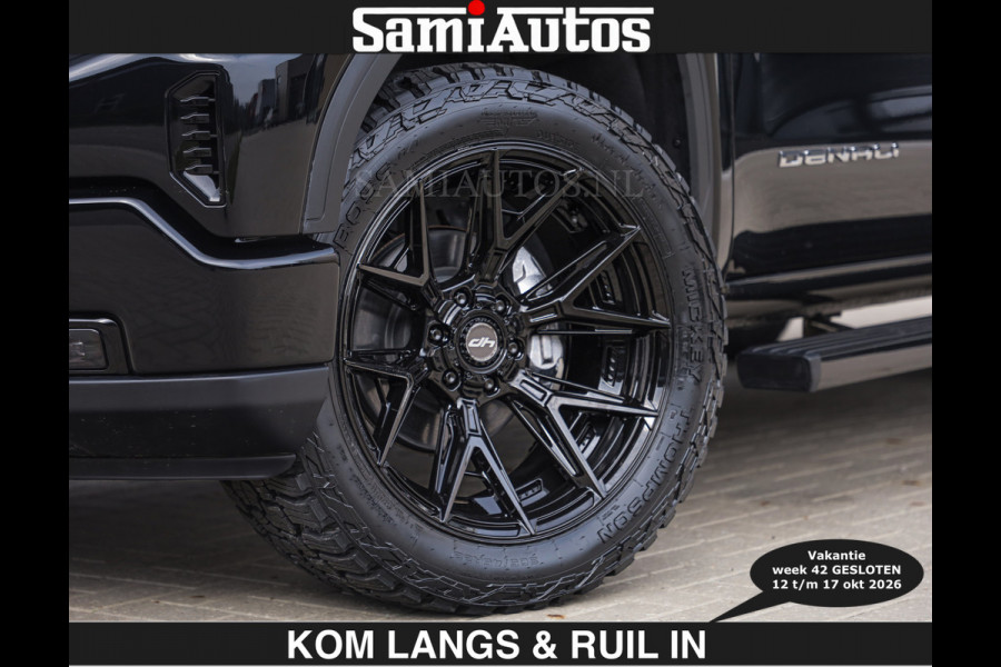 GMC Sierra BLACK OPS DENALI 6.2 V8 426PK Full Option | €84950,- excl | De Meest Luxe Pick-Up in zijn Klasse | Comfortabele Dubbele Cabine met Royale 5 Zitplaatsen | BPM vrij | Nu Leverbaar uit Voorraad | Voorraad Nr 1539  | De specialist in Amerikaanse pick‑ups in Nederland en Europa.