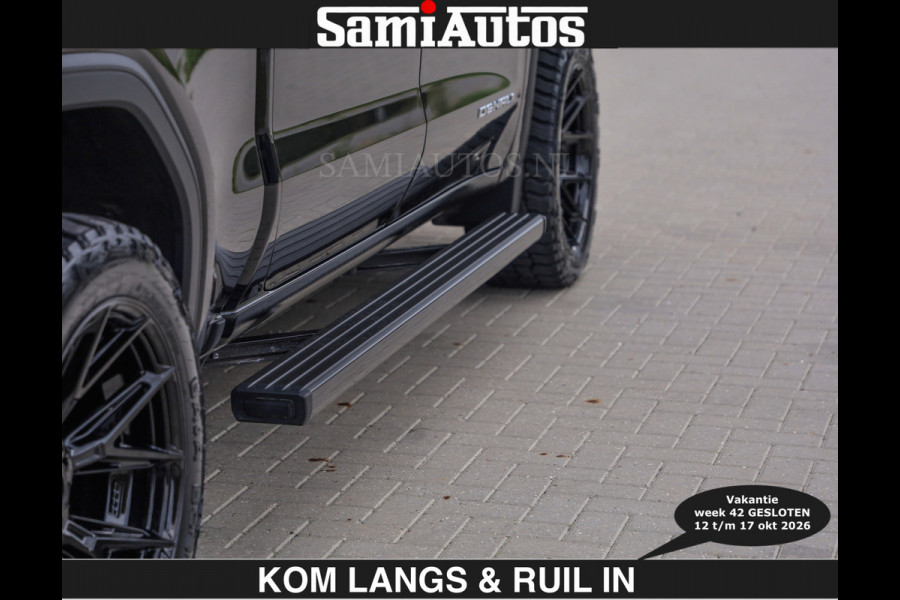 GMC Sierra BLACK OPS DENALI 6.2 V8 426PK Full Option | €84950,- excl | De Meest Luxe Pick-Up in zijn Klasse | Comfortabele Dubbele Cabine met Royale 5 Zitplaatsen | BPM vrij | Nu Leverbaar uit Voorraad | Voorraad Nr 1539  | De specialist in Amerikaanse pick‑ups in Nederland en Europa.