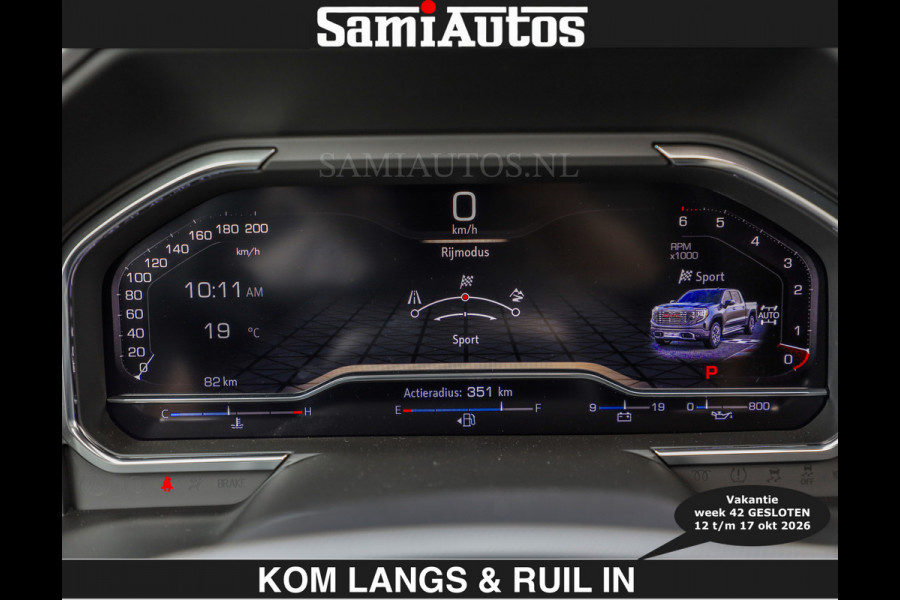 GMC Sierra BLACK OPS DENALI 6.2 V8 426PK Full Option | €84950,- excl | De Meest Luxe Pick-Up in zijn Klasse | Comfortabele Dubbele Cabine met Royale 5 Zitplaatsen | BPM vrij | Nu Leverbaar uit Voorraad | Voorraad Nr 1539  | De specialist in Amerikaanse pick‑ups in Nederland en Europa.