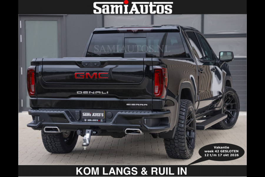 GMC Sierra BLACK OPS DENALI 6.2 V8 426PK Full Option | €84950,- excl | De Meest Luxe Pick-Up in zijn Klasse | Comfortabele Dubbele Cabine met Royale 5 Zitplaatsen | BPM vrij | Nu Leverbaar uit Voorraad | Voorraad Nr 1539  | De specialist in Amerikaanse pick‑ups in Nederland en Europa.