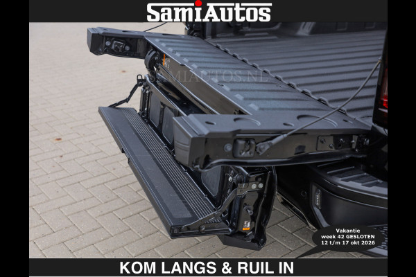 GMC Sierra BLACK OPS DENALI 6.2 V8 426PK Full Option | €84950,- excl | De Meest Luxe Pick-Up in zijn Klasse | Comfortabele Dubbele Cabine met Royale 5 Zitplaatsen | BPM vrij | Nu Leverbaar uit Voorraad | Voorraad Nr 1539  | De specialist in Amerikaanse pick‑ups in Nederland en Europa.