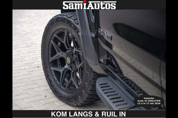 Dodge Ram TRX HELLCAT | 6.2 V8 712PK SUPERCHARGER | € 129.50 excl | RODE STIKSELS | FULLY LOADED | CARBON | CREW CAB | DUBBELE CABINE | 5 PERSOONS | De specialist in Amerikaanse pick‑ups in Nederland en Europa.