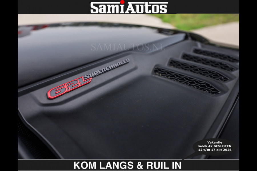 Dodge Ram TRX HELLCAT | 6.2 V8 712PK SUPERCHARGER | € 129.50 excl | RODE STIKSELS | FULLY LOADED | CARBON | CREW CAB | DUBBELE CABINE | 5 PERSOONS | De specialist in Amerikaanse pick‑ups in Nederland en Europa.