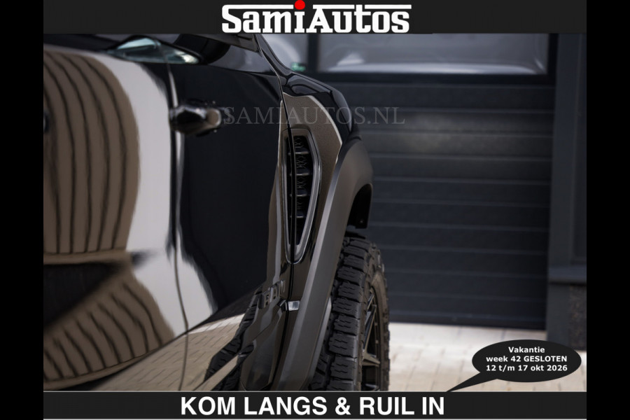 Dodge Ram TRX HELLCAT | 6.2 V8 712PK SUPERCHARGER | € 129.50 excl | RODE STIKSELS | FULLY LOADED | CARBON | CREW CAB | DUBBELE CABINE | 5 PERSOONS | De specialist in Amerikaanse pick‑ups in Nederland en Europa.