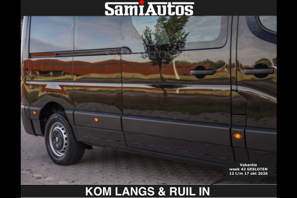 Opel Movano 6 PERSOONS | L3H2 |2.3 146PK | €16950,- excl | CAMERA | HOUTENVLOER | DUBBLE CABINE | DC | ROYALE 6 PERSOONEN DUBBELE CABINE BUS |