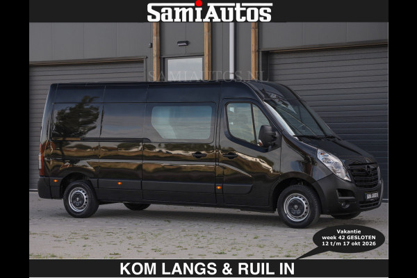 Opel Movano 6 PERSOONS | L3H2 |2.3 146PK | €16950,- excl | CAMERA | HOUTENVLOER | DUBBLE CABINE | DC | ROYALE 6 PERSOONEN DUBBELE CABINE BUS |
