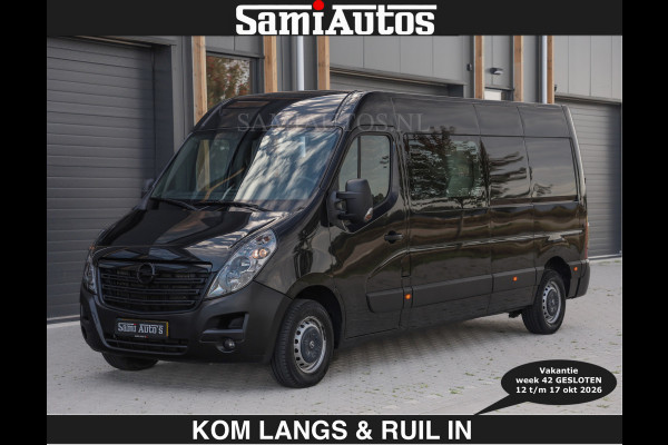 Opel Movano 6 PERSOONS | L3H2 |2.3 146PK | €16950,- excl | CAMERA | HOUTENVLOER | DUBBLE CABINE | DC | ROYALE 6 PERSOONEN DUBBELE CABINE BUS |