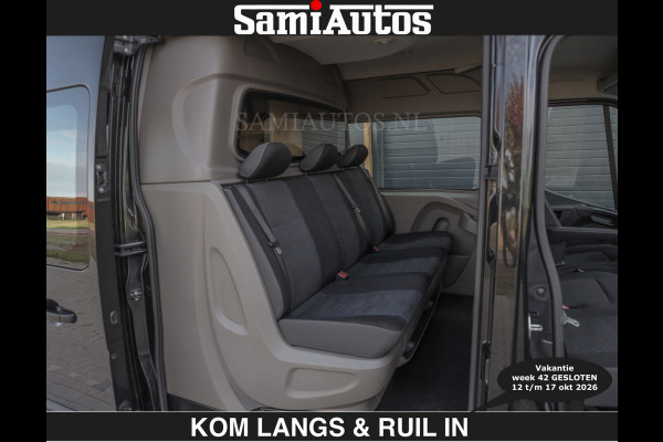 Opel Movano 6 PERSOONS | L3H2 |2.3 146PK | €16950,- excl | CAMERA | HOUTENVLOER | DUBBLE CABINE | DC | ROYALE 6 PERSOONEN DUBBELE CABINE BUS |