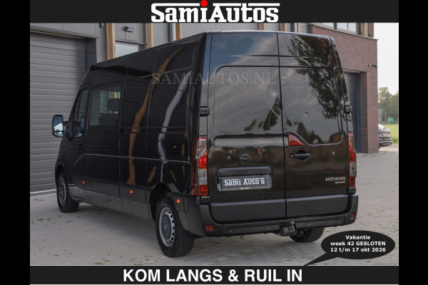 Opel Movano 6 PERSOONS | L3H2 |2.3 146PK | €16950,- excl | CAMERA | HOUTENVLOER | DUBBLE CABINE | DC | ROYALE 6 PERSOONEN DUBBELE CABINE BUS |