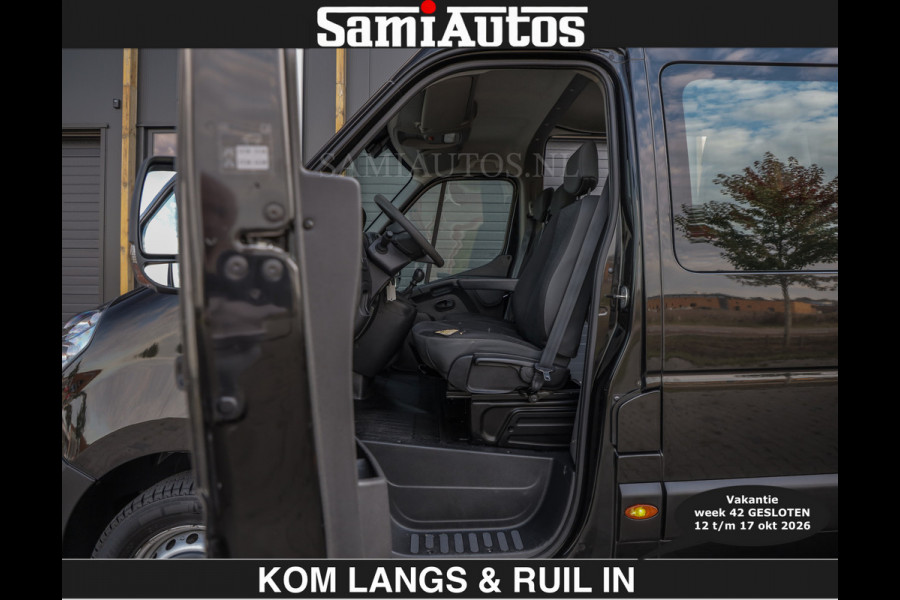 Opel Movano 6 PERSOONS | L3H2 |2.3 146PK | €16950,- excl | CAMERA | HOUTENVLOER | DUBBLE CABINE | DC | ROYALE 6 PERSOONEN DUBBELE CABINE BUS |