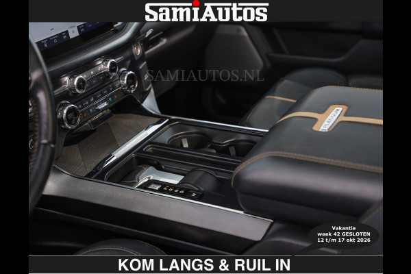 Ford USA F-150 PLATINUM | MASSAGE | PANO | €49950,- excl | GROOTSCHERM | COMFORT STOELEN | ADAPTIVE CRUISE | DC | DUBBELE CABINE | FACELIFT MODEL | GROOT SCHERM | 5 PERSOONS | DC | DASH CAM | MASSAGE | | De specialist in Amerikaanse pick‑ups in Nederland en Europa.