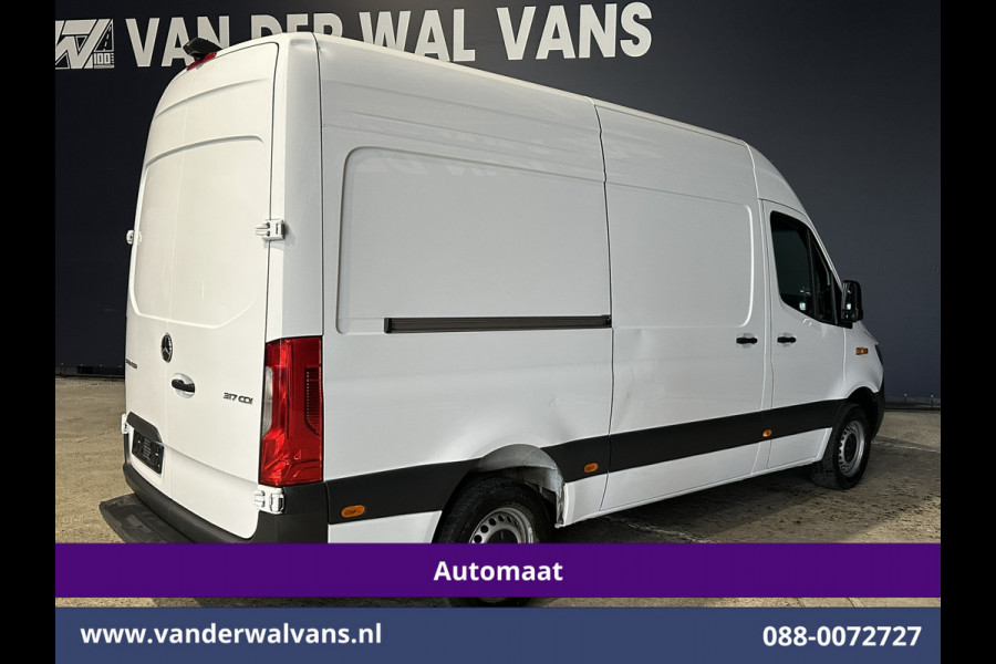 Mercedes-Benz Sprinter 317 CDI 170pk 9G-Tronic Automaat L2H2 Euro6 Airco | Camera | Navigatie | LED | Cruisecontrol Stoelverwarming, Chauffeursstoel, Parkeersensoren, Bijrijdersbank