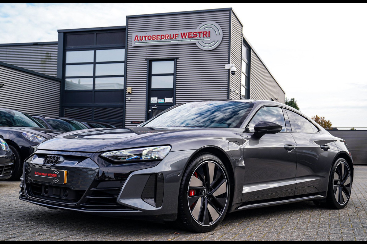 Audi e-tron GT RS 93 kWh | Carbon | B&O 3D | Massage | SOH 91% | HUD | BTW | ACC | 360cam | Stoelkoeling | DriveSelect | Sunroof |