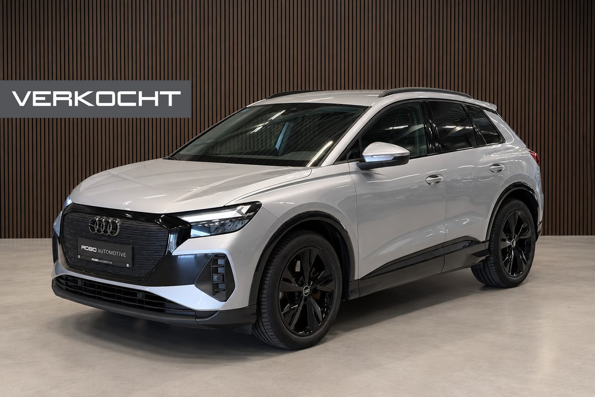 Audi Q4 e-tron 40 Advanced edition 77 kWh | Stoelverwarming | Adaptive Cruise Control | Camera | Parkeersensoren | Keyless | Navigatie | Apple Carplay | Climate Control | Leer | Warmtepomp | SOH 97,08%