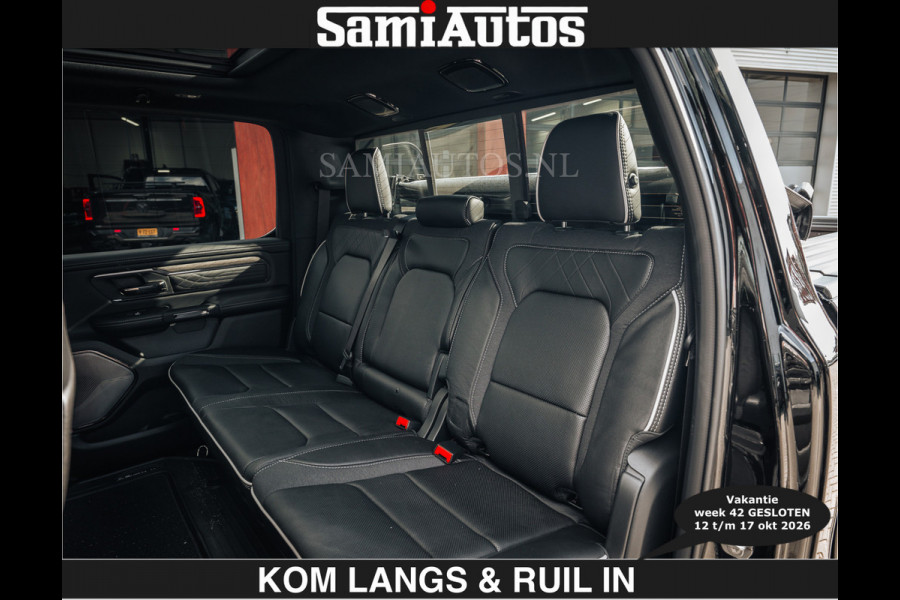 Dodge Ram LIMITED 2027 5.7 V8 HEMI | € 79950 excl excl | MAXIMAAL UITGERUST | DUBBELE CABINE | 5 PERSOONS | DC | Allernieuwste Limited uitvoering – volledig uitgerust met alle opties.