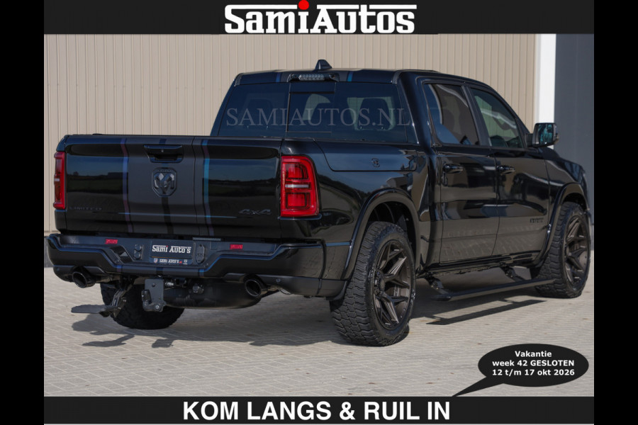 Dodge Ram LIMITED 2027 5.7 V8 HEMI | € 79950 excl excl | MAXIMAAL UITGERUST | DUBBELE CABINE | 5 PERSOONS | DC | Allernieuwste Limited uitvoering – volledig uitgerust met alle opties.