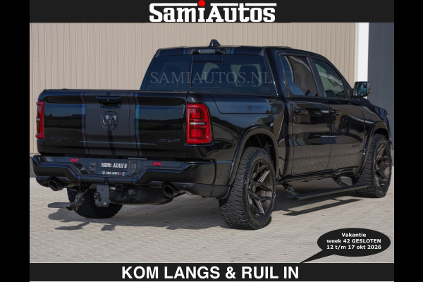 Dodge Ram LIMITED 2027 5.7 V8 HEMI | € 79950 excl excl | MAXIMAAL UITGERUST | DUBBELE CABINE | 5 PERSOONS | DC | Allernieuwste Limited uitvoering – volledig uitgerust met alle opties.