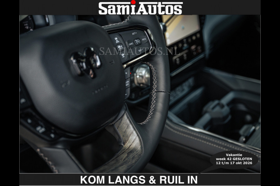 Dodge Ram LIMITED 2027 5.7 V8 HEMI | € 79950 excl excl | MAXIMAAL UITGERUST | DUBBELE CABINE | 5 PERSOONS | DC | Allernieuwste Limited uitvoering – volledig uitgerust met alle opties.