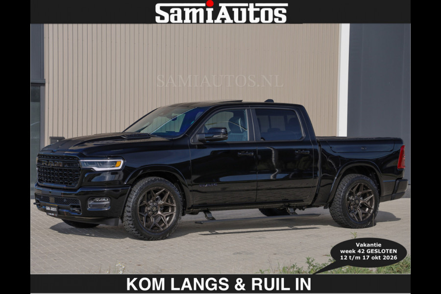 Dodge Ram LIMITED 2027 5.7 V8 HEMI | € 79950 excl excl | MAXIMAAL UITGERUST | DUBBELE CABINE | 5 PERSOONS | DC | Allernieuwste Limited uitvoering – volledig uitgerust met alle opties.