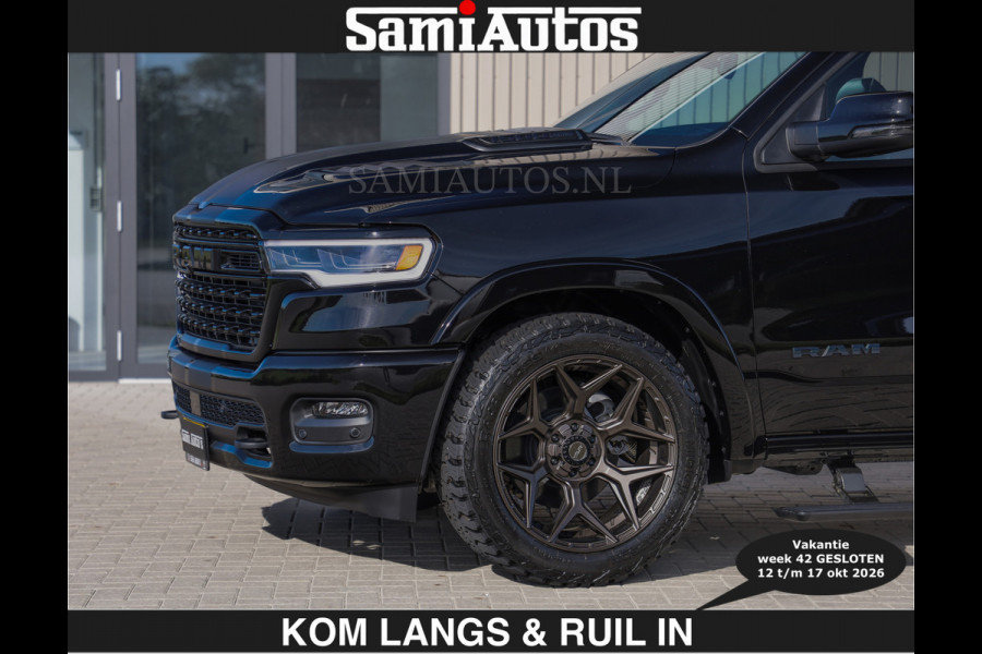 Dodge Ram LIMITED 2027 5.7 V8 HEMI | € 79950 excl excl | MAXIMAAL UITGERUST | DUBBELE CABINE | 5 PERSOONS | DC | Allernieuwste Limited uitvoering – volledig uitgerust met alle opties.