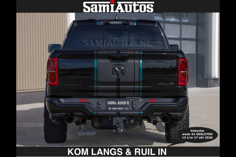Dodge Ram LIMITED 2027 5.7 V8 HEMI | € 79950 excl excl | MAXIMAAL UITGERUST | DUBBELE CABINE | 5 PERSOONS | DC | Allernieuwste Limited uitvoering – volledig uitgerust met alle opties.