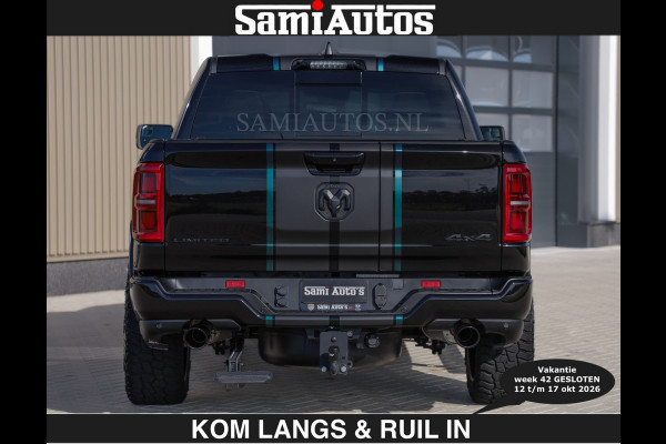 Dodge Ram LIMITED 2027 5.7 V8 HEMI | € 79950 excl excl | MAXIMAAL UITGERUST | DUBBELE CABINE | 5 PERSOONS | DC | Allernieuwste Limited uitvoering – volledig uitgerust met alle opties.