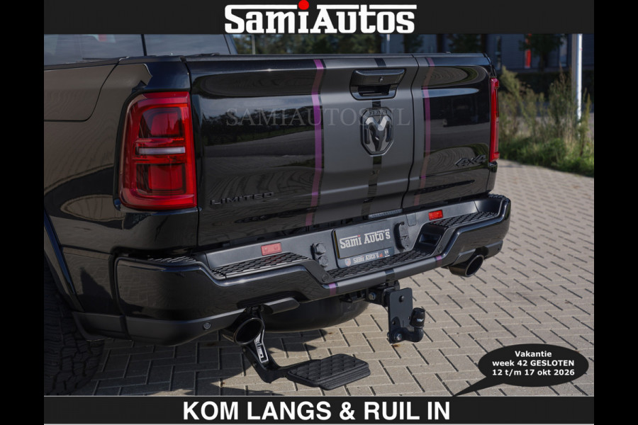 Dodge Ram LIMITED 2027 5.7 V8 HEMI | € 79950 excl excl | MAXIMAAL UITGERUST | DUBBELE CABINE | 5 PERSOONS | DC | Allernieuwste Limited uitvoering – volledig uitgerust met alle opties.