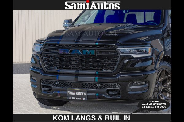 Dodge Ram LIMITED 2027 5.7 V8 HEMI | € 79950 excl excl | MAXIMAAL UITGERUST | DUBBELE CABINE | 5 PERSOONS | DC | Allernieuwste Limited uitvoering – volledig uitgerust met alle opties.