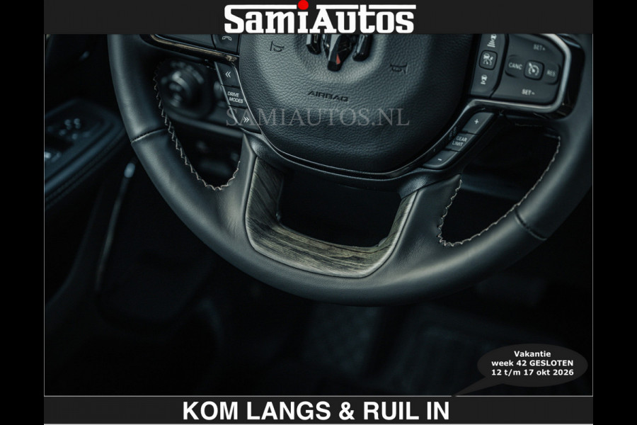 Dodge Ram LIMITED 2027 5.7 V8 HEMI | € 79950 excl excl | MAXIMAAL UITGERUST | DUBBELE CABINE | 5 PERSOONS | DC | Allernieuwste Limited uitvoering – volledig uitgerust met alle opties.