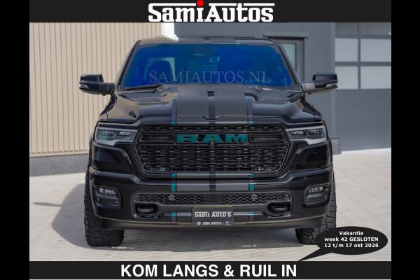 Dodge Ram LIMITED 2027 5.7 V8 HEMI | € 79950 excl excl | MAXIMAAL UITGERUST | DUBBELE CABINE | 5 PERSOONS | DC | Allernieuwste Limited uitvoering – volledig uitgerust met alle opties.