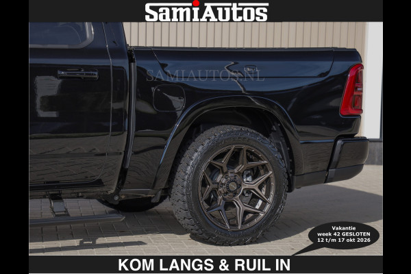 Dodge Ram LIMITED 2027 5.7 V8 HEMI | € 79950 excl excl | MAXIMAAL UITGERUST | DUBBELE CABINE | 5 PERSOONS | DC | Allernieuwste Limited uitvoering – volledig uitgerust met alle opties.