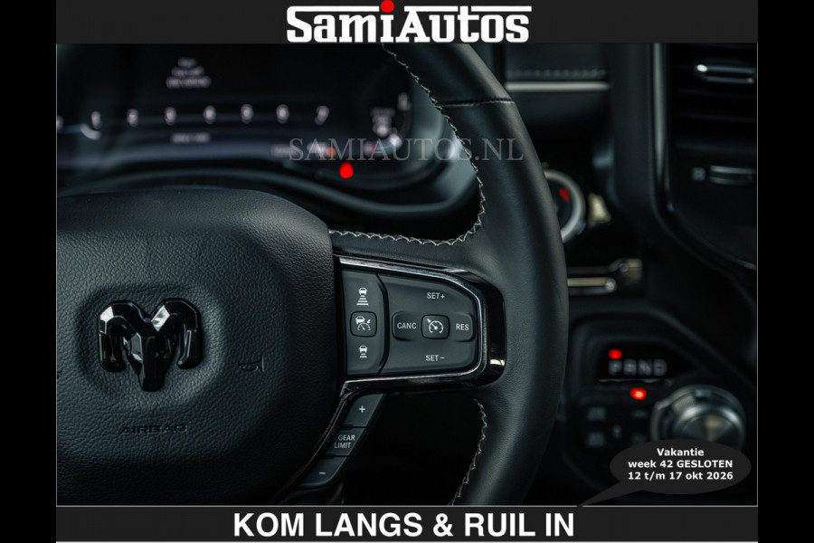 Dodge Ram LIMITED 2027 5.7 V8 HEMI | € 79950 excl excl | MAXIMAAL UITGERUST | DUBBELE CABINE | 5 PERSOONS | DC | Allernieuwste Limited uitvoering – volledig uitgerust met alle opties.