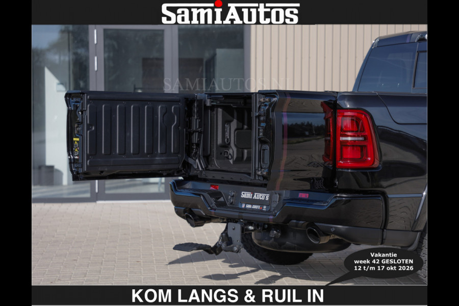 Dodge Ram LIMITED 2027 5.7 V8 HEMI | € 79950 excl excl | MAXIMAAL UITGERUST | DUBBELE CABINE | 5 PERSOONS | DC | Allernieuwste Limited uitvoering – volledig uitgerust met alle opties.