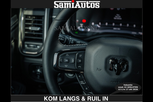 Dodge Ram LIMITED 2027 5.7 V8 HEMI | € 79950 excl excl | MAXIMAAL UITGERUST | DUBBELE CABINE | 5 PERSOONS | DC | Allernieuwste Limited uitvoering – volledig uitgerust met alle opties.