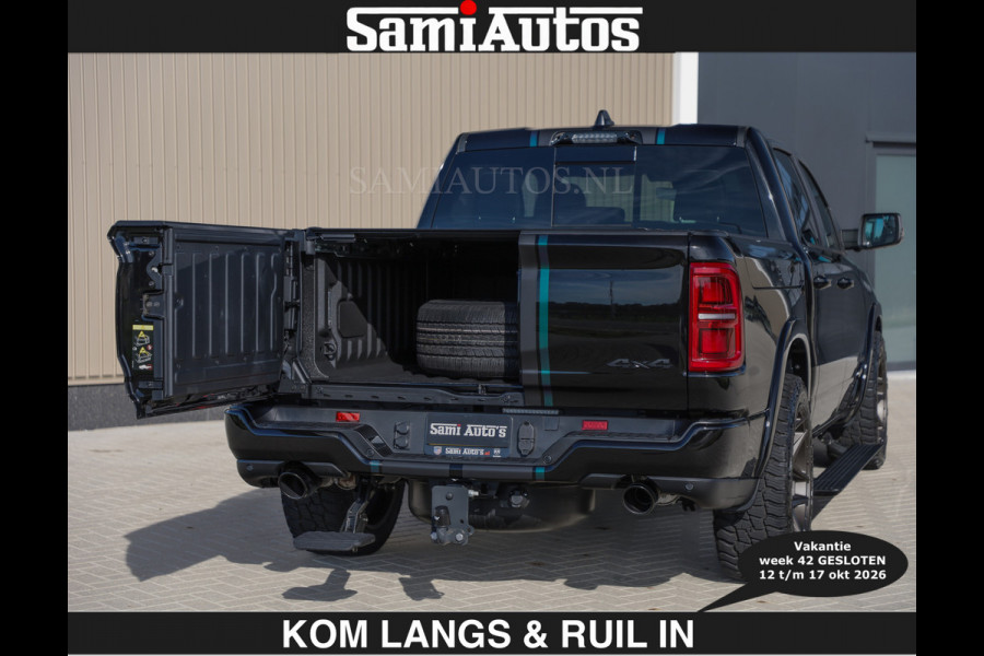 Dodge Ram LIMITED 2027 5.7 V8 HEMI | € 79950 excl excl | MAXIMAAL UITGERUST | DUBBELE CABINE | 5 PERSOONS | DC | Allernieuwste Limited uitvoering – volledig uitgerust met alle opties.