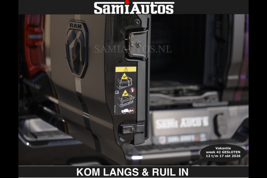 Dodge Ram LIMITED 2027 5.7 V8 HEMI | € 79950 excl excl | MAXIMAAL UITGERUST | DUBBELE CABINE | 5 PERSOONS | DC | Allernieuwste Limited uitvoering – volledig uitgerust met alle opties.