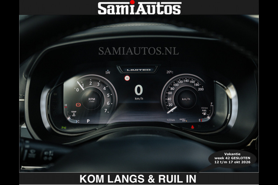 Dodge Ram LIMITED 2027 5.7 V8 HEMI | € 79950 excl excl | MAXIMAAL UITGERUST | DUBBELE CABINE | 5 PERSOONS | DC | Allernieuwste Limited uitvoering – volledig uitgerust met alle opties.