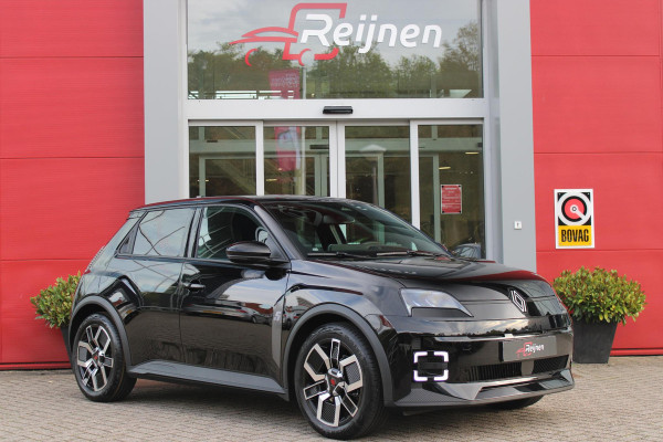Renault 5 COMFORT RANGE TECHNO 150PK 52 kWh *NIEUWE AUTO!* | PACK WINTER TECHNO: (ELEKTRISCH VERWARMBARE VOORSTOELEN, ELEKTRISCH VERWARMBAAR STUURWIEL, BESTUUDERSSTOEL MET ELEKTRSCH VERSTELBARE LENDESTEUN, IN HOOGTE VERSTELBARE PASSAGIERSSTOEL) | LICHTMETALEN VELGEN 18" | ADAPTIVE CRUISE CONTROL | FULL LED KOPLAMPEN MET FRANSE VLAG | ELEKTRTISCH INKLABARE EN VERWARMBARE BUITENSPIEGELS | ACHTERUITRIJ CAMERA | SFEER VERLICHTING | GOOGLE MAPS NAVIGATIE | DRAADLOZE TELEFOONLADER | PRIVACY GLASS | 100KW SNELLAAD FUNCTIE | DRAADLOZE APPLE CARPLAY/ANDROID AUTO | DAB+ RADIO | SFEER VERL