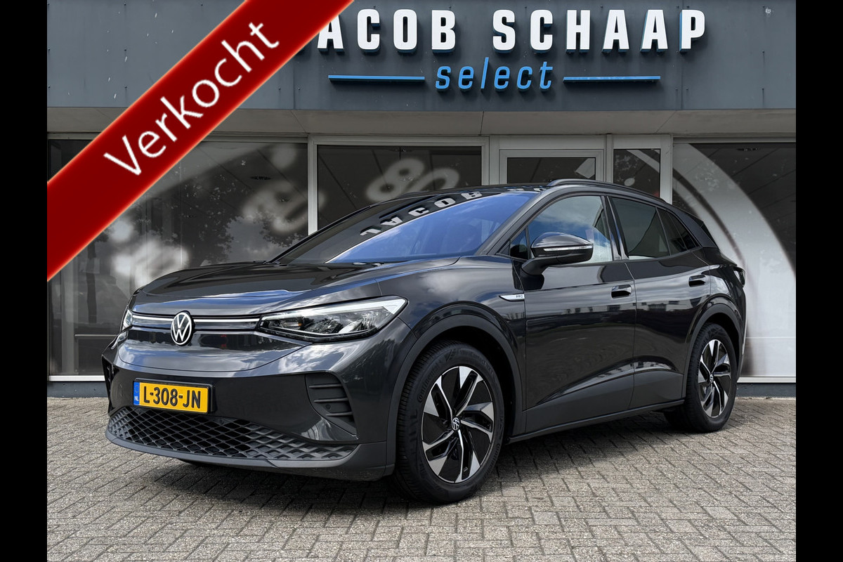 Volkswagen ID.4 Life 77 kWh / Trekhaak / Adapt. Cruise / Carplay / SoH 87% / PDC V+A / Stoel verwarming