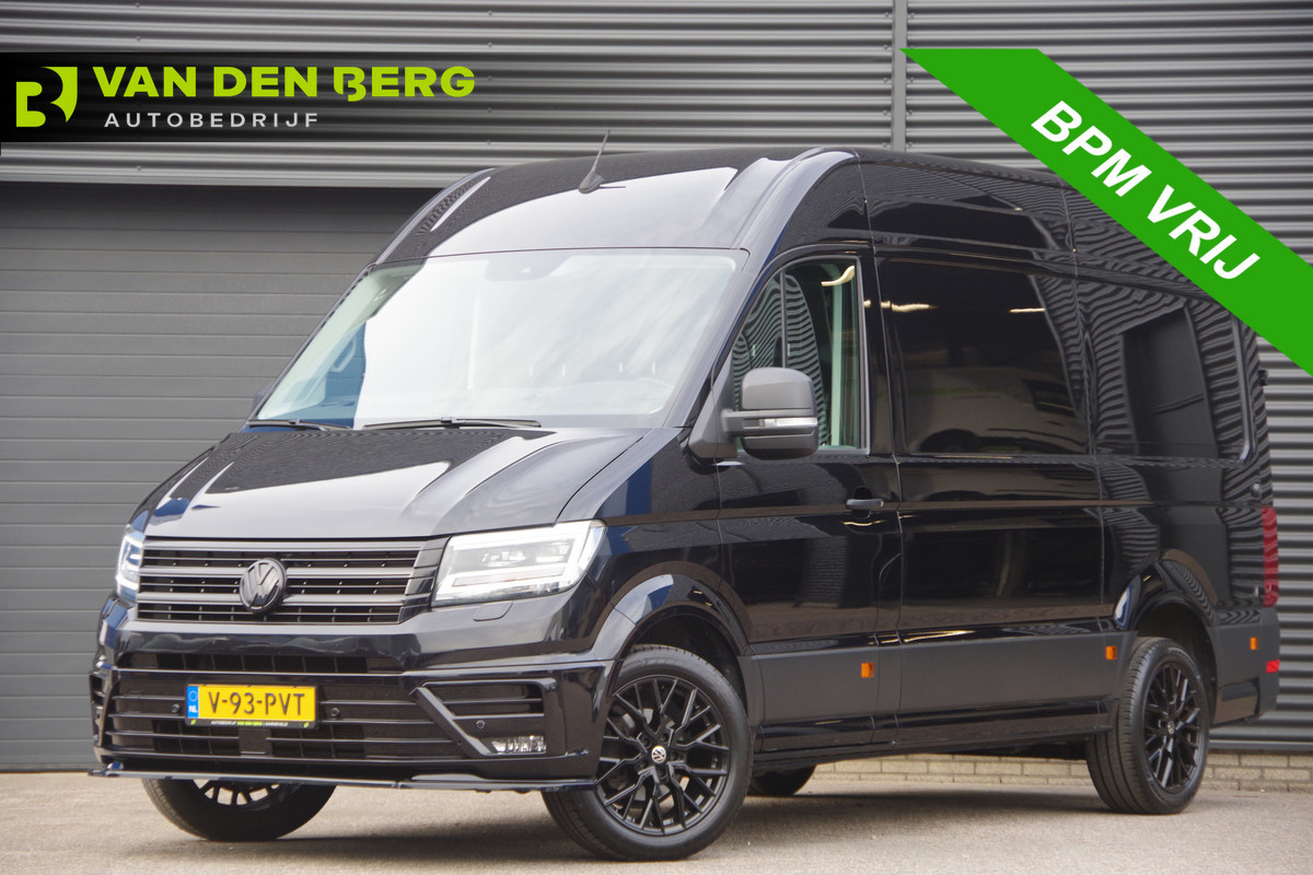 Volkswagen Crafter 35 2.0 TDI L3H3(L2H2) 3-ZITS, 177PK AUT. LED, ADAPT. CRUISE, STOELVERWARMING, STUURVERWARMING, VOORRUIT VERWARMING, STANDKACHEL,