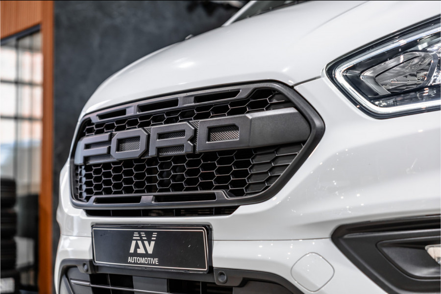 Ford Transit Custom 300 2.0 TDCI | Raptor Edition | CarPlay | Camera | Stoelverwarming | Trekhaak | Stoelverwarming | Airco | 3-Zitter | Nieuwe APK