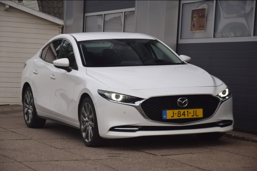 Mazda 3 2.0 e-SkyActiv-X M Hybrid 180 Luxury 360 CAMERA/LEDEREN BEKLEDING/FILE ASSISTENT