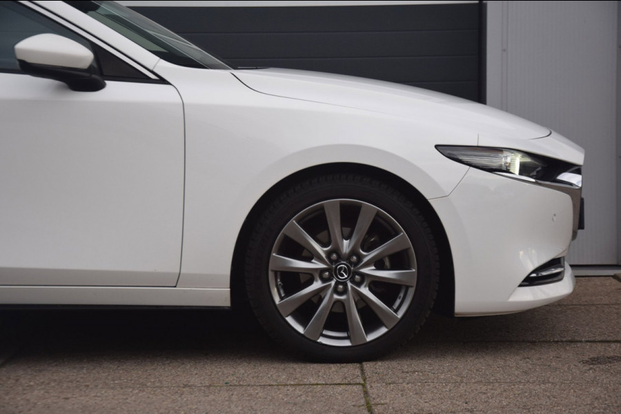 Mazda 3 2.0 e-SkyActiv-X M Hybrid 180 Luxury 360 CAMERA/LEDEREN BEKLEDING/FILE ASSISTENT