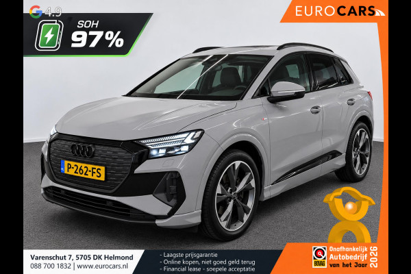 Audi Q4 e-tron 40 Launch Edition S Competition SONOS Carplay Navi PDC VA + CAmera S-2 x S-Line 20" LM Velgen Navi Virtual Adaptive Cruise Ambiente Premium Trekhaak